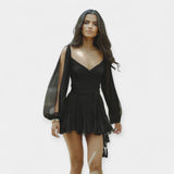 Romantična kratka haljina za svaku priliku