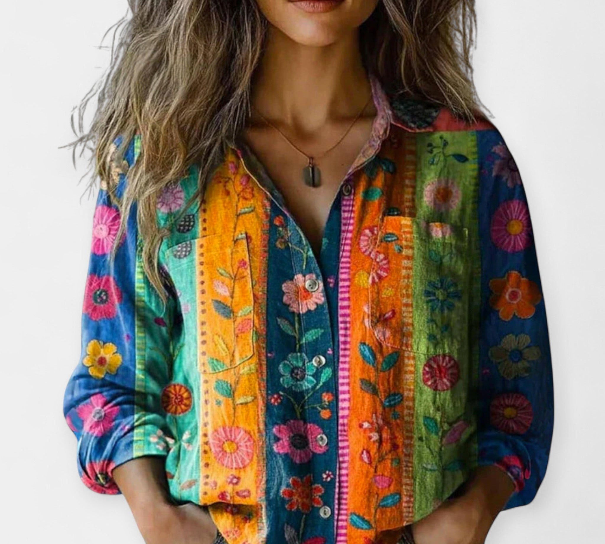 Vintage Majica s Uzorkom