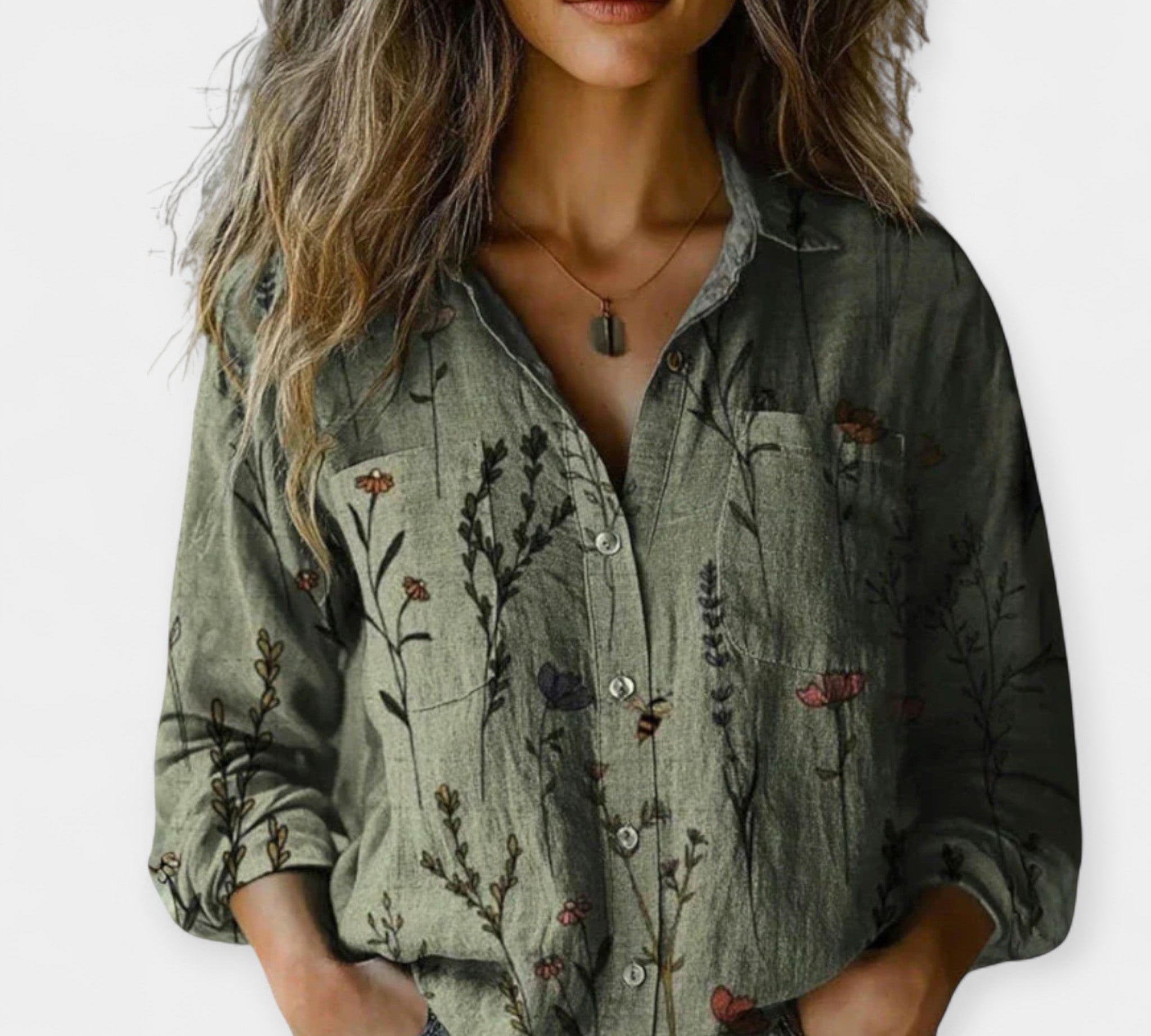 Vintage Majica s Uzorkom