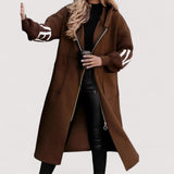 Maris™ | Ženska jakna s pletenim rukavima i kapuljačom