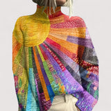 Ada™ | Šareni i veseli pulover s rolkom