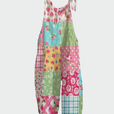 Boem jednobojna kombinezon s cvjetnim uzorkom – Neformalni stil i udobnost tijekom cijelog dana