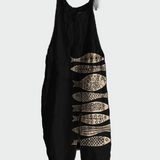 Retro cjeloviti kombinezon s cvjetnim uzorkom – Elegantan stil i udobnost