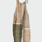 Retro jednobojna trenirka s širokim nogavicama