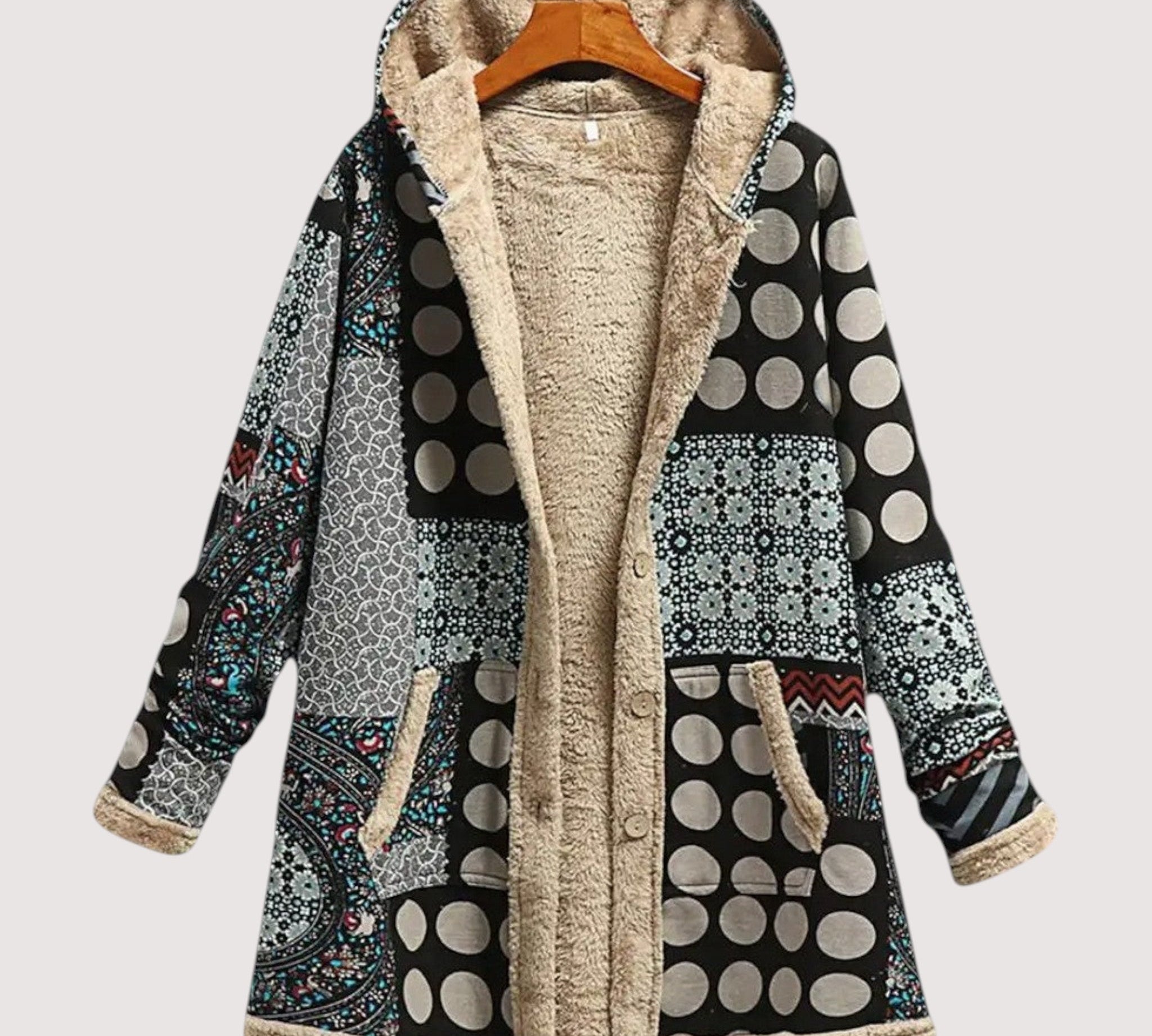 Philippa™ | Topla jakna s flis podstavom