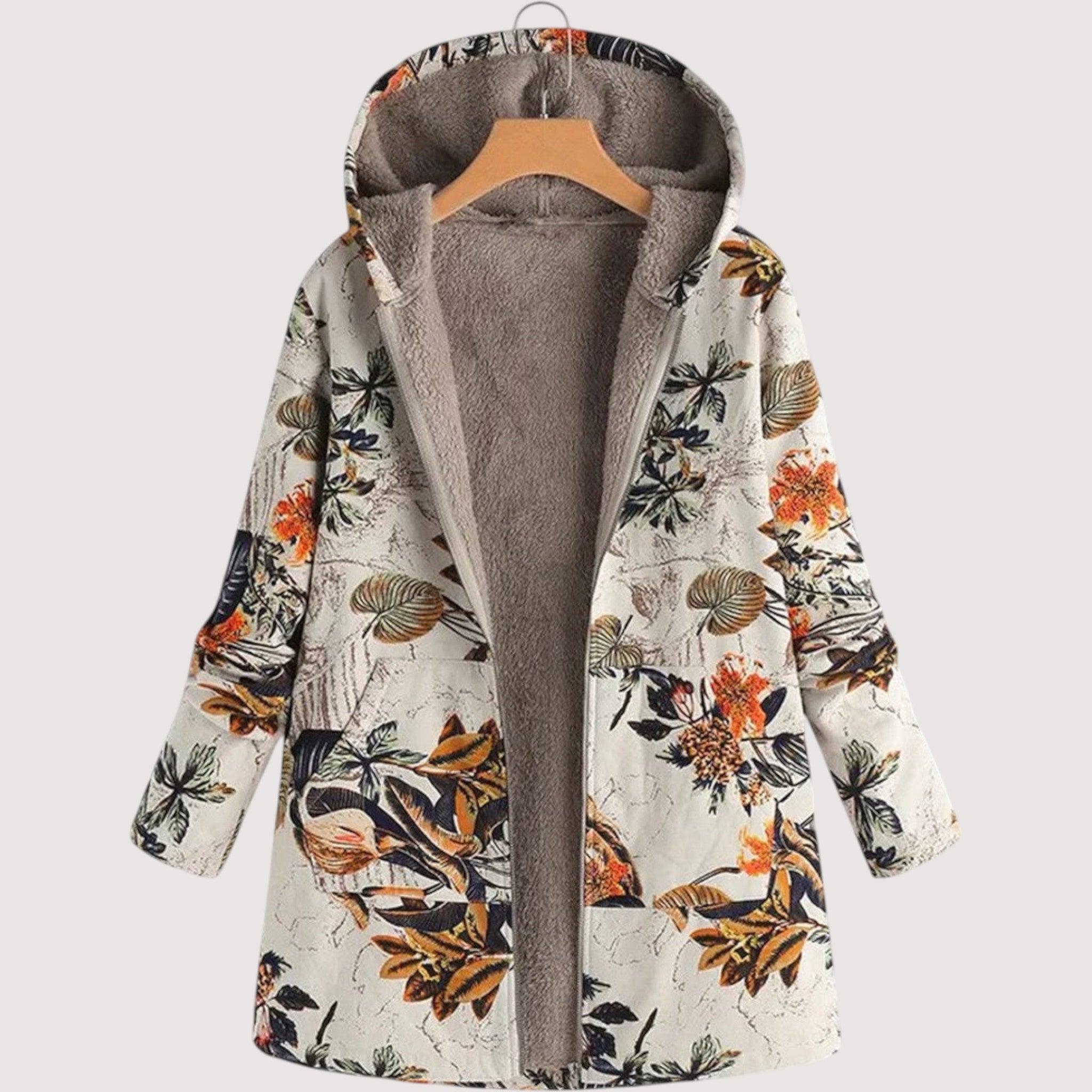 Philippa™ | Topla jakna s flis podstavom