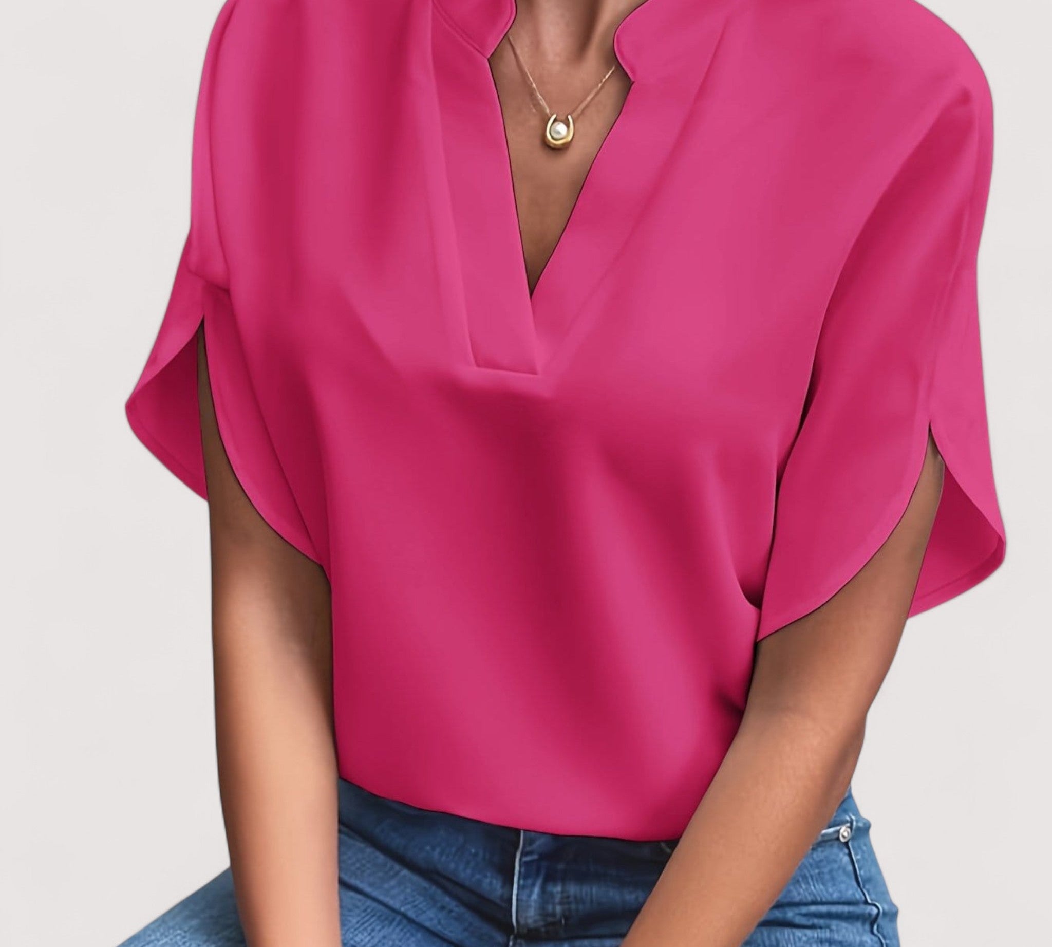 Rosmarie™ | Drapirana bluza