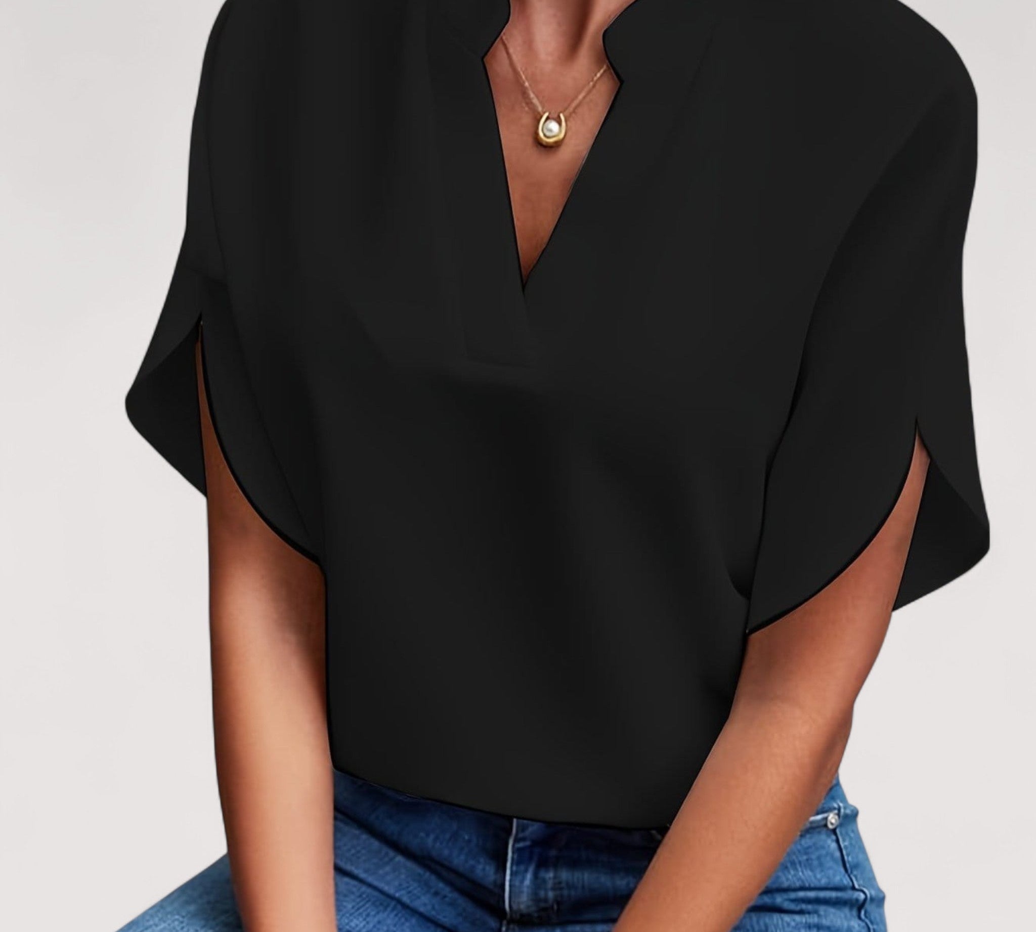 Rosmarie™ | Drapirana bluza