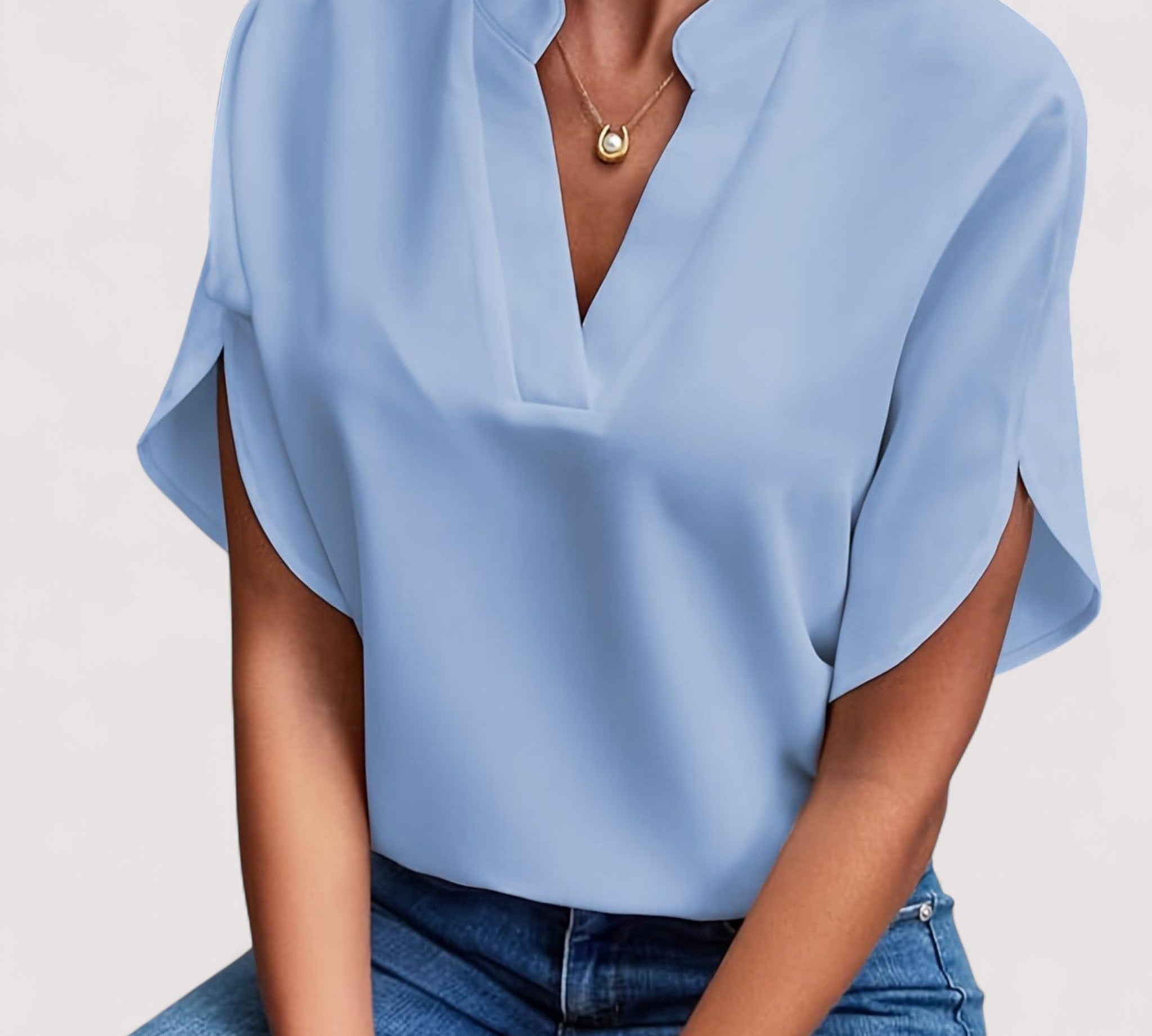 Rosmarie™ | Drapirana bluza