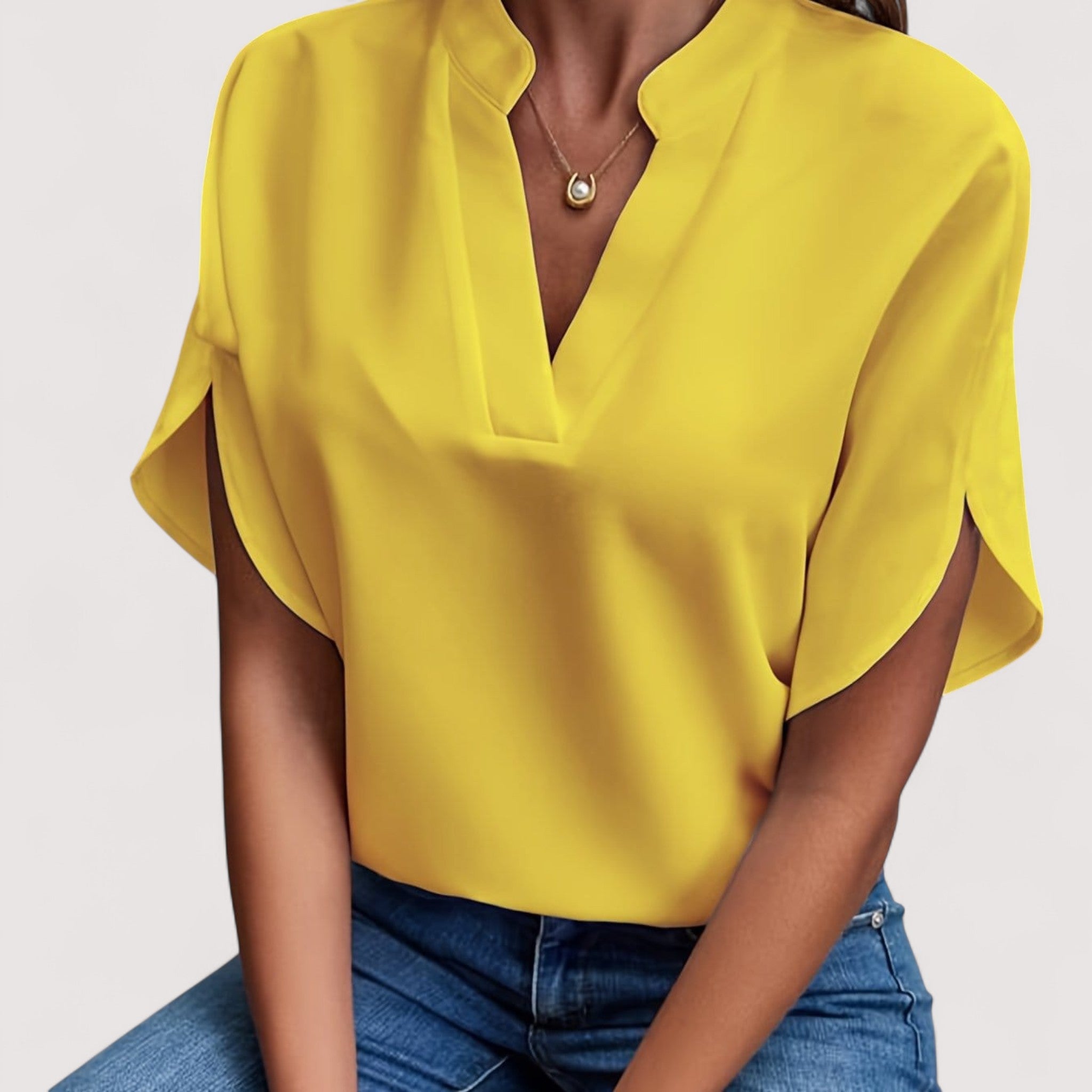 Rosmarie™ | Drapirana bluza