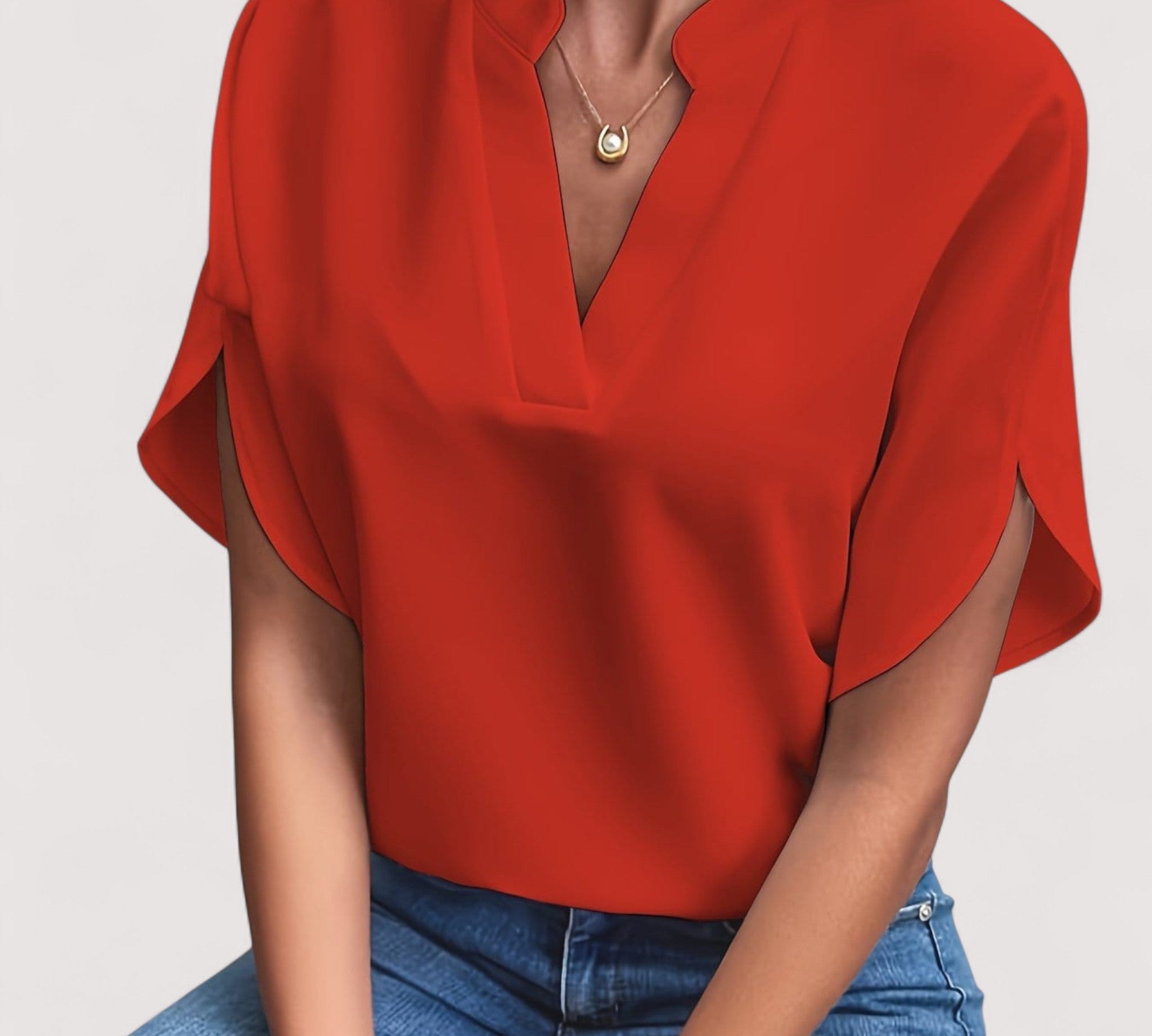 Rosmarie™ | Drapirana bluza