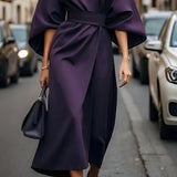 Lissey – Minimalist Belted Luxe Haljina