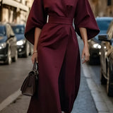 Lissey – Minimalist Belted Luxe Haljina