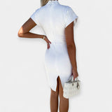 Elegantna Mini haljina s kratkim rukavima