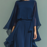 Aurora | Elegantan Komplet od Chiffona s Volanima