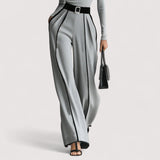 Nolia™ | Bijeli set s hlačama širokih nogavica