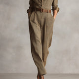 Anna™ - Karirani Elegantni Jumpsuit