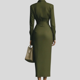 Narelle - Elegantna Preklopna Haljina