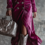 Virella – Luxe Velvet Blejzer haljina