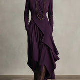 Isolde – Draped Asymmetric Maksi haljina
