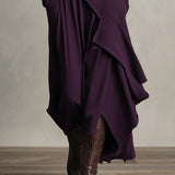 Isolde – Draped Asymmetric Maksi haljina