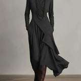 Isolde – Draped Asymmetric Maksi haljina