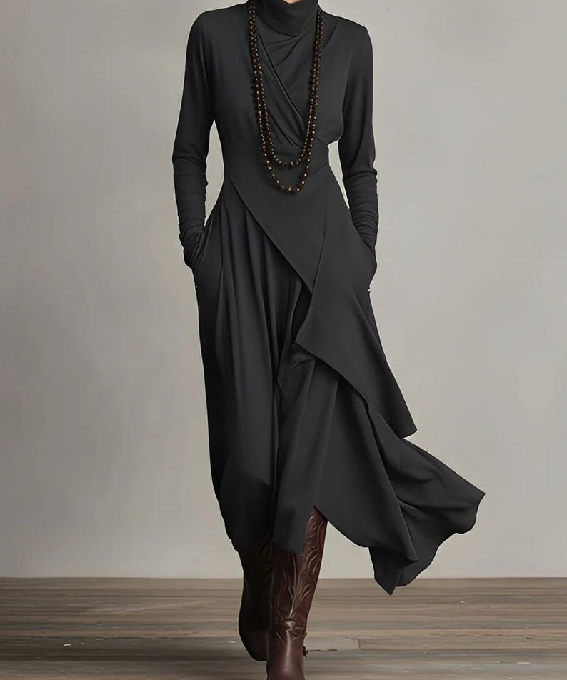 Isolde – Draped Asymmetric Maksi haljina