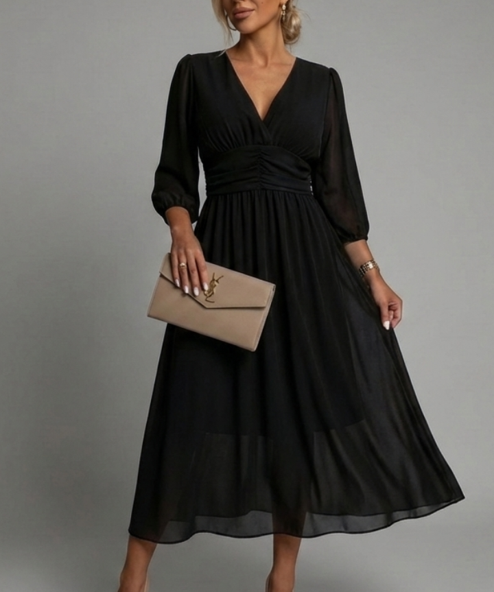 Camila | Elegantni omotani haljina