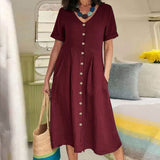 Briar – Effortless Buttoned Haljina