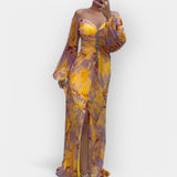 Prozračno haljina s otvorom