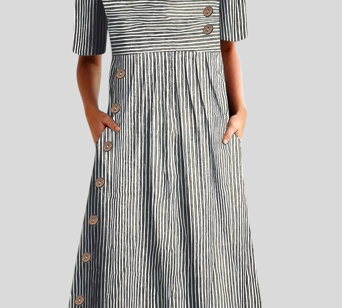 Sofia - Prugasta Ljetna Haljina