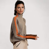 Gabriela™ | Rolka s upečatljivim kontrastnim prugama