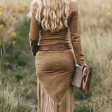 Dakota – Suede Fringe Western haljina