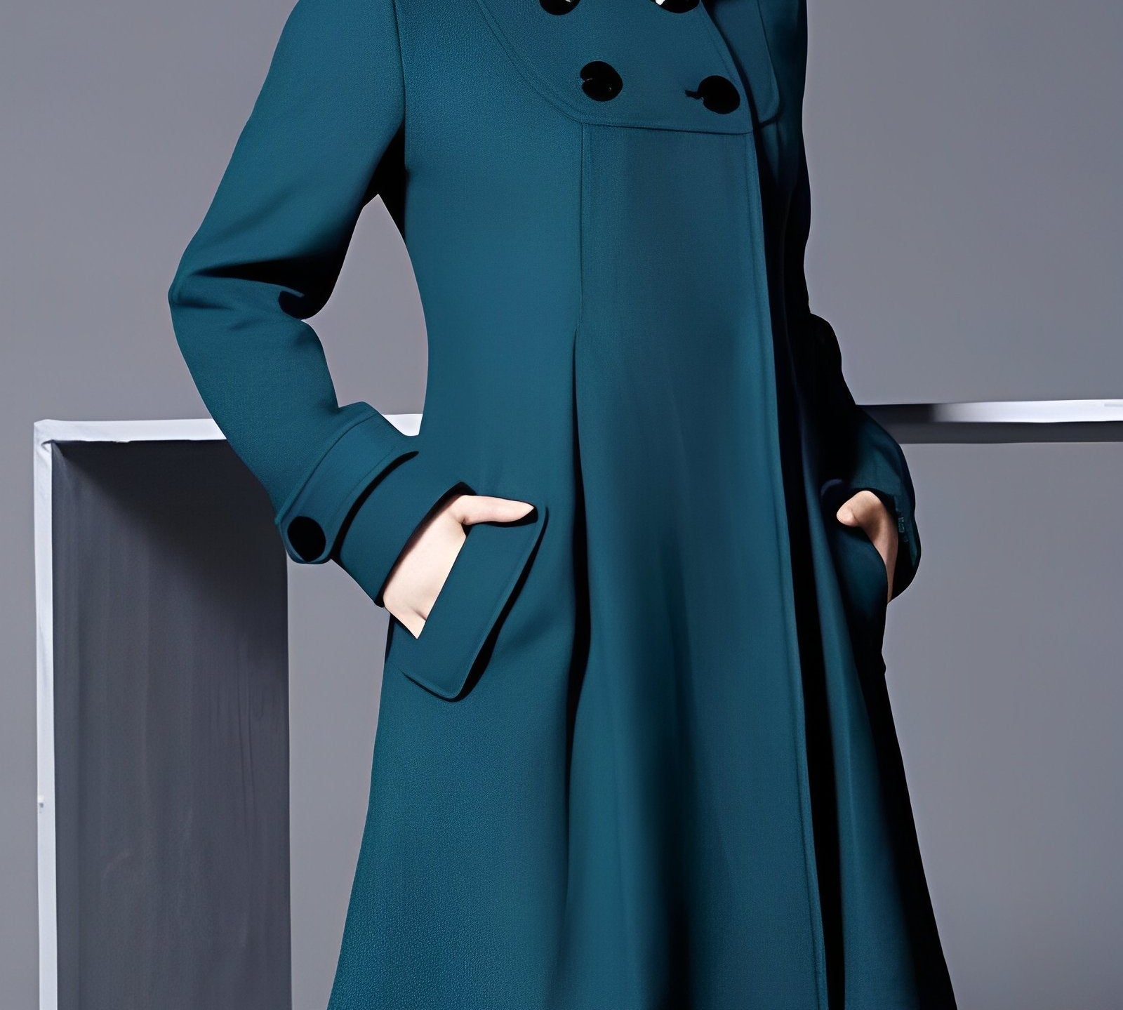 Anja - Elegantna Jakna s Džepovima