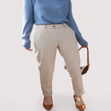 Helga™ | Slim hlače s visokim strukom