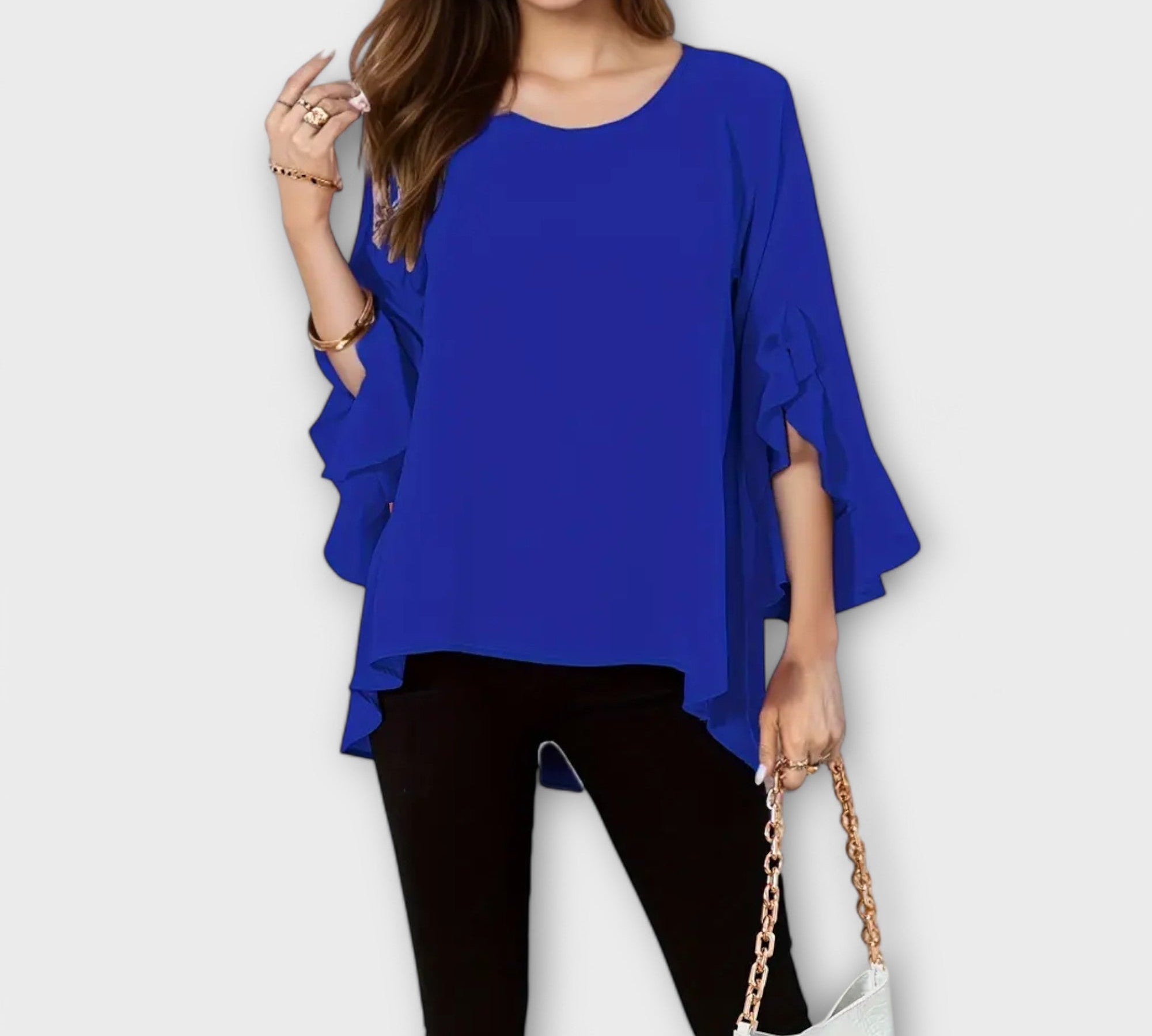 Anđa – Fluida Blusa s Volanima