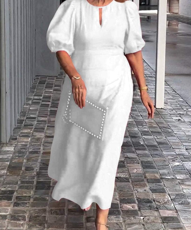 Juliana – Elegantna S puf rukavima Haljina