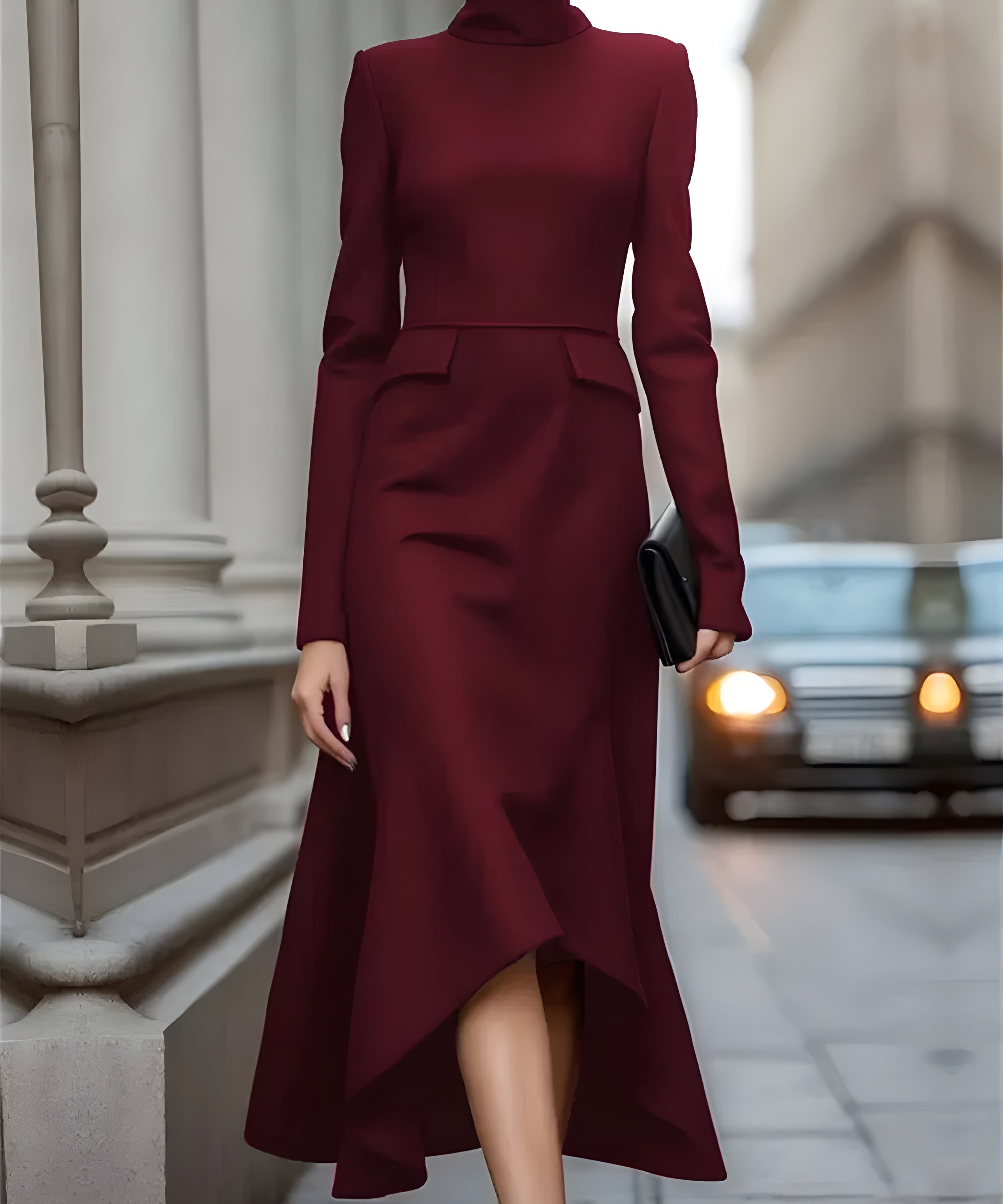 Victoria - High Neck Elegance Dress