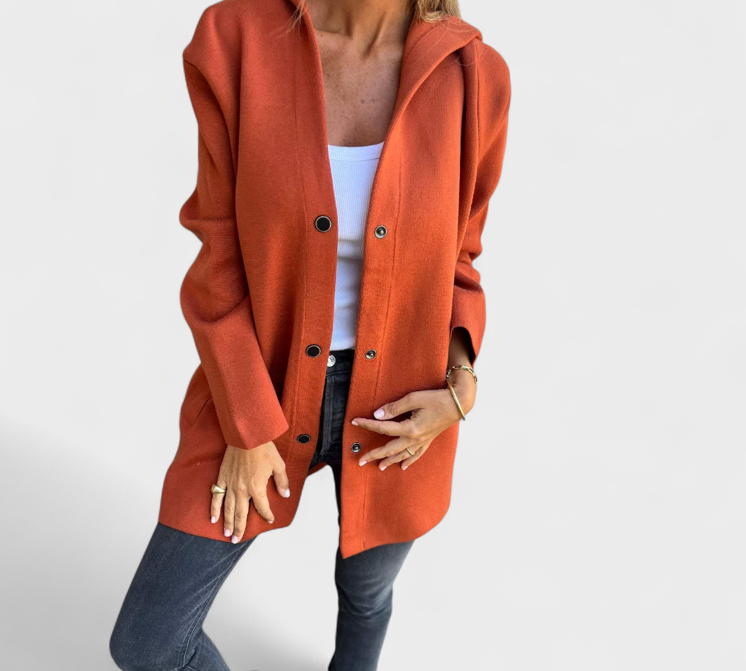 Rajna - Urbani kaput s kapuljačom