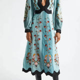 Daphne – Floral Midi haljina