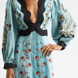 Daphne – Floral Midi haljina