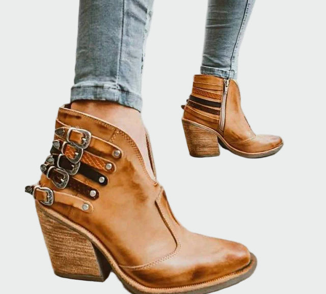 Marica - Retro kožne čizme