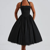 Kostimirani Midi Haljina s Tulle Podstavom – Elisabetta