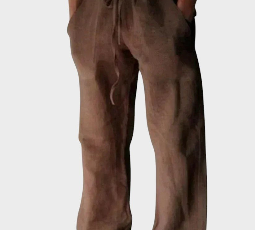 Brian - Opuštene hlače s čičakom