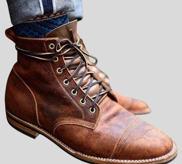 Jason – Robusne Kožne Čizme Za Muškarce