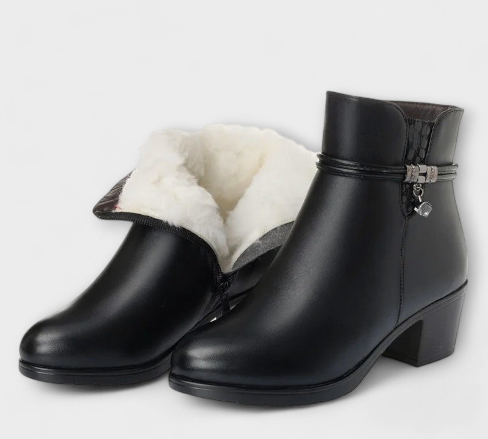 Emilija – Elegantni zimski čizmi s patentnim zatvaračem