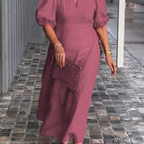 Juliana – Elegantna S puf rukavima Haljina