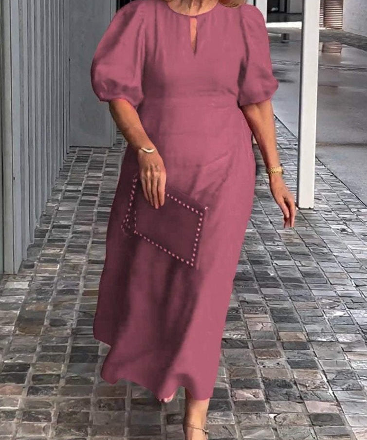 Juliana – Elegantna S puf rukavima Haljina