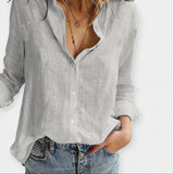 Udobna Bluza od Lanenog Materijala