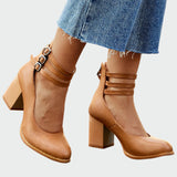 Kaa™ | Elegantne sandale s debelim petom